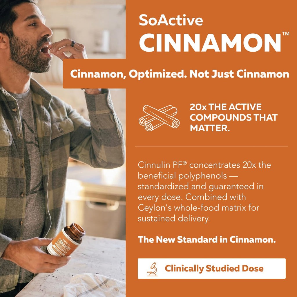 Cinnamon 1000mg Extract 60 Vegan Capsules U247234