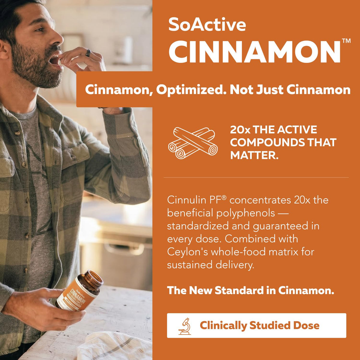 Cinnamon 1000mg Extract 60 Vegan Capsules U247234