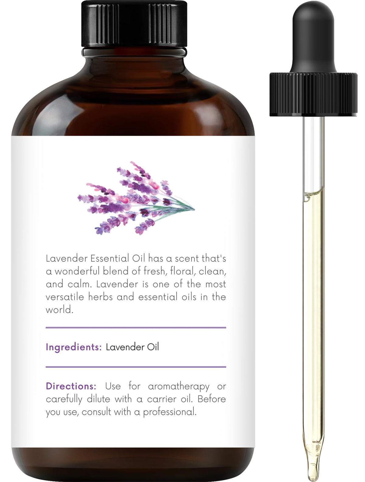 Lavender and Orange Essential Oils 2 x 4 Fl Oz D10038
