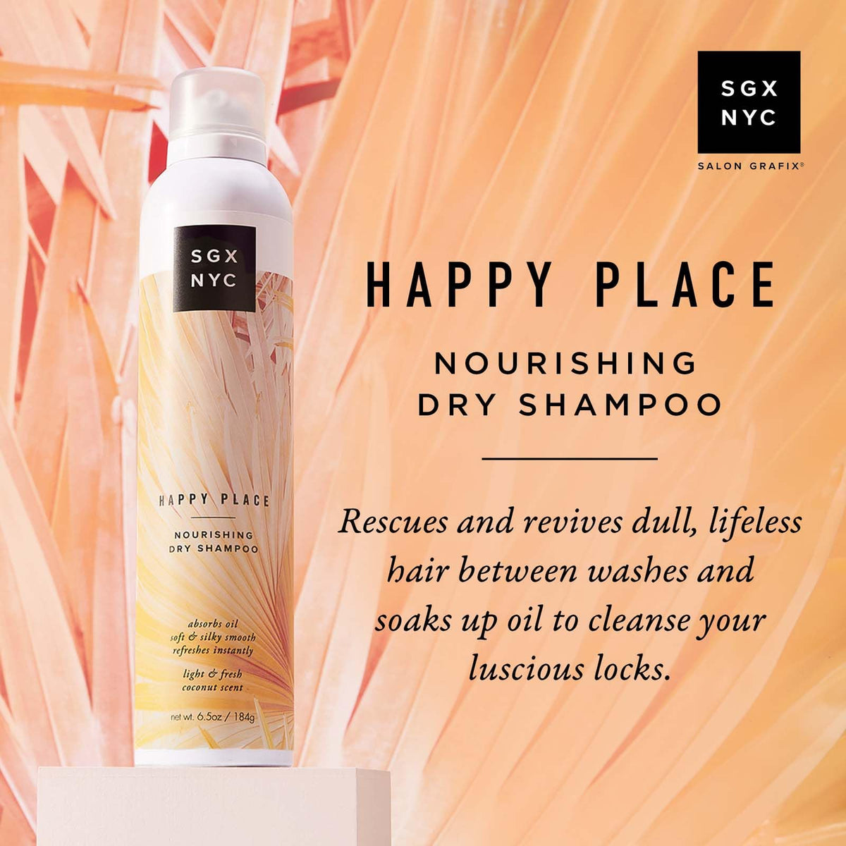 Nourishing Dry Shampoo with Pro-Vitamin B5 and Biotin 6.5 oz T9928