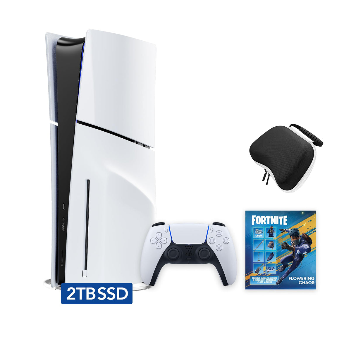 White 2TB Disc Edition Gaming Console P212