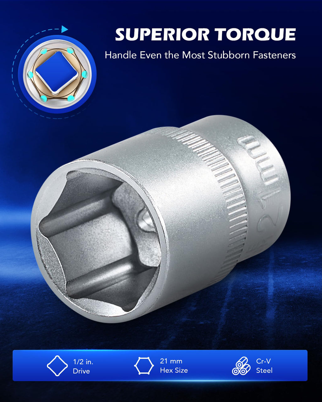 Ball Joint Separator and Extractor with 1/2" Socket M972