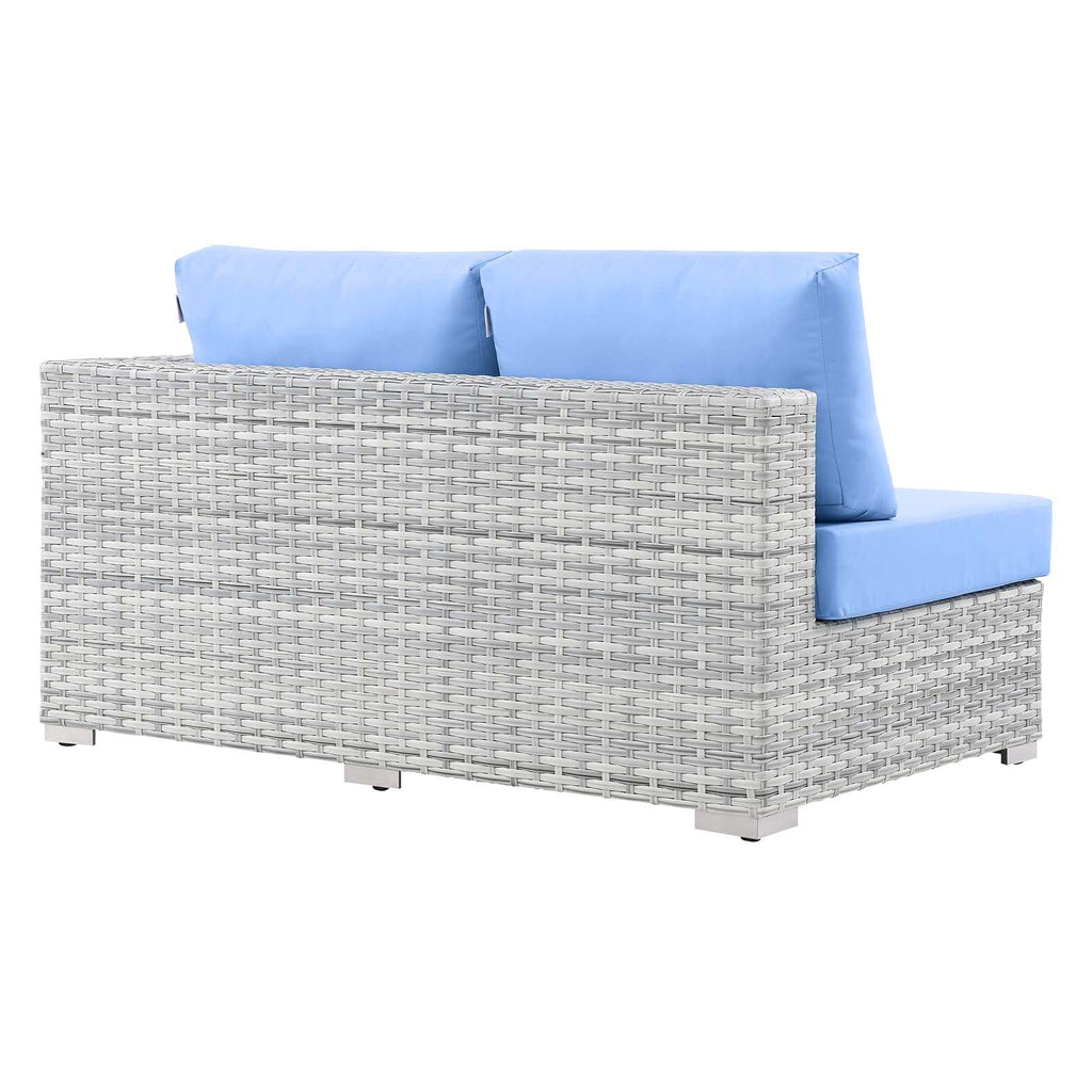 Rattan Wicker Loveseat Sofa V164