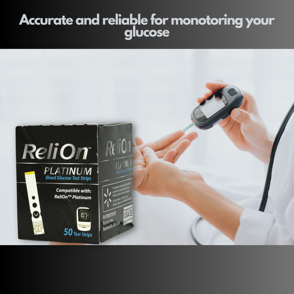 Blood Glucose Test Strips 50 Count F223928