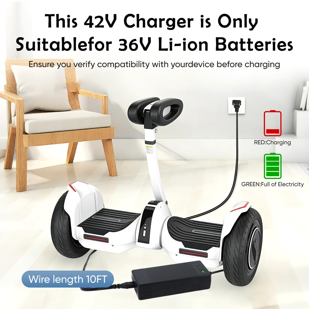 42V 2A 6-Prong Charger S989929