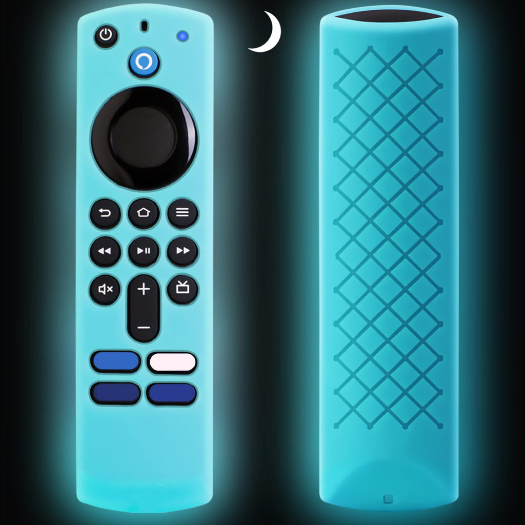 Silicone Remote Cover Glow in The Dark Blue I9134