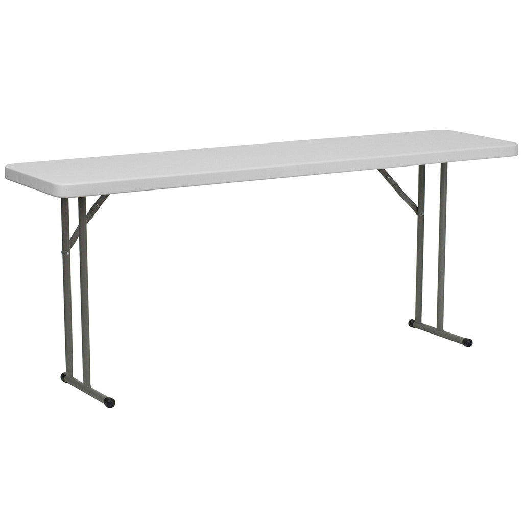 6-Foot Granite White Training Table B60927