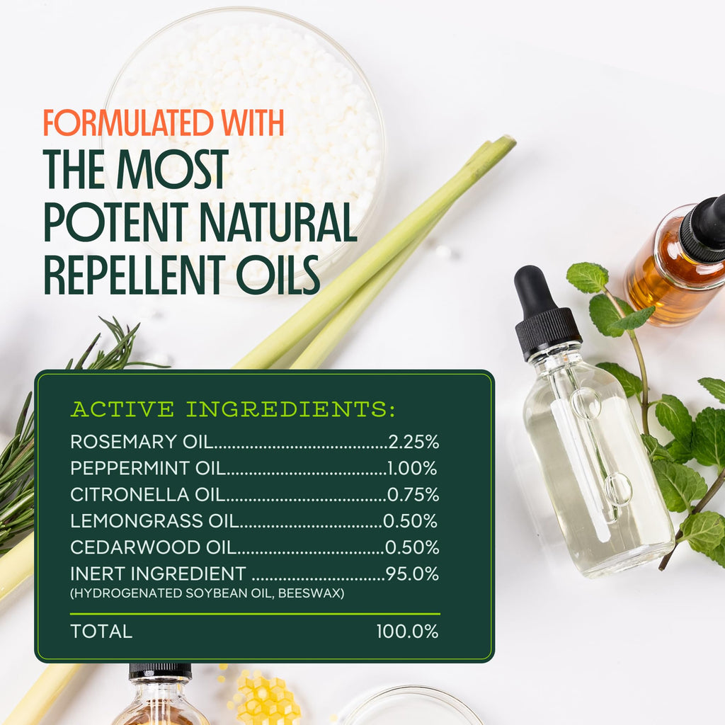 Mosquito Repellent Candle Refills 9 oz Pack of 2 I49051