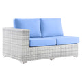 Rattan Wicker Loveseat Sofa V164