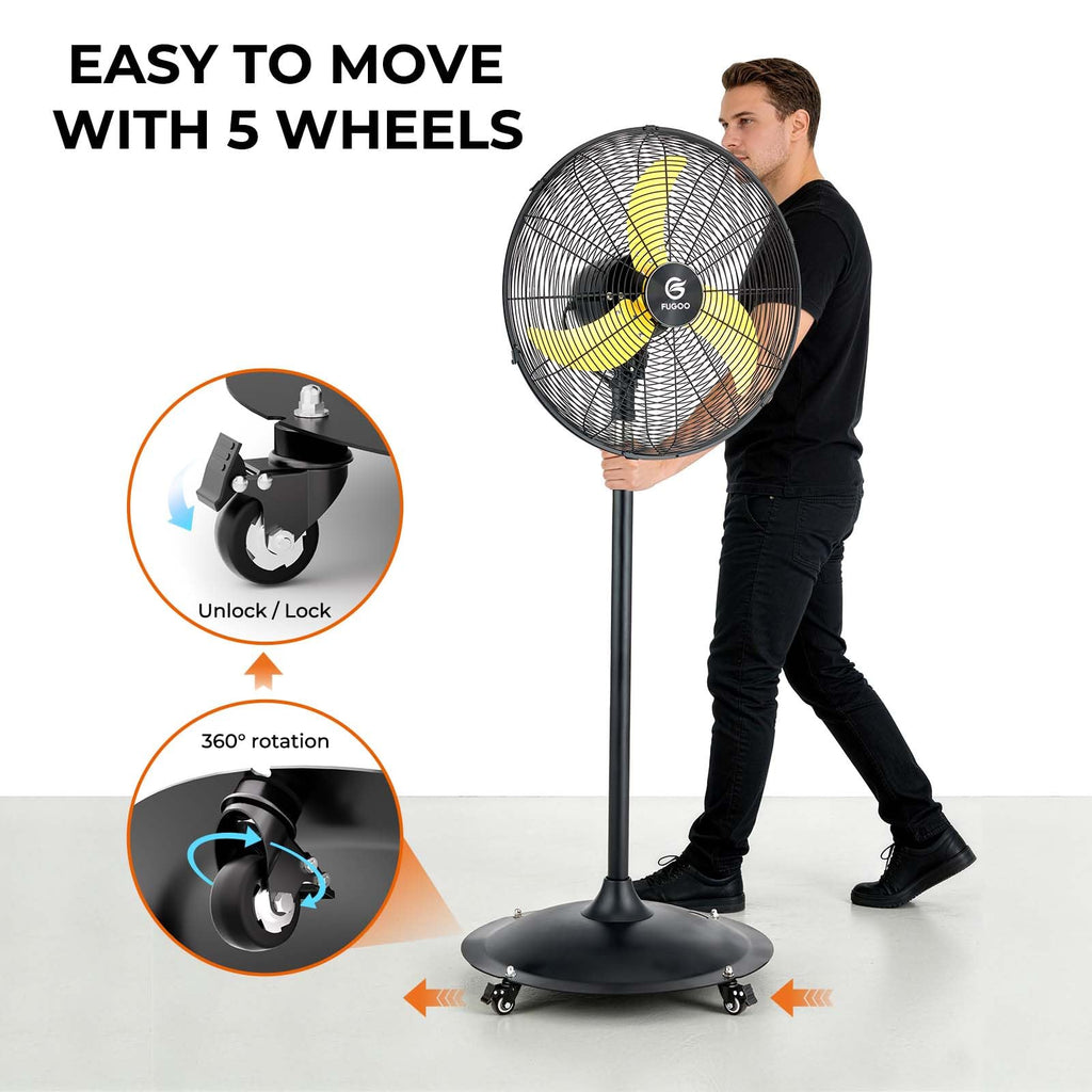 30" Outdoor Pedestal Fan C9510