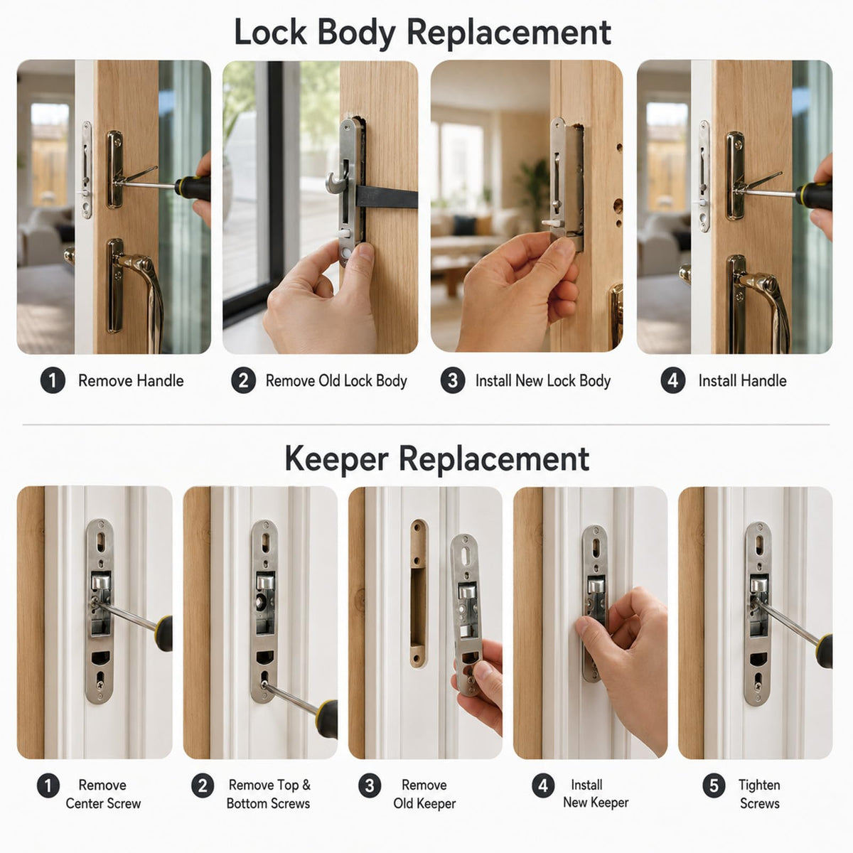 Sliding Door Lock Replacement Kit E298017