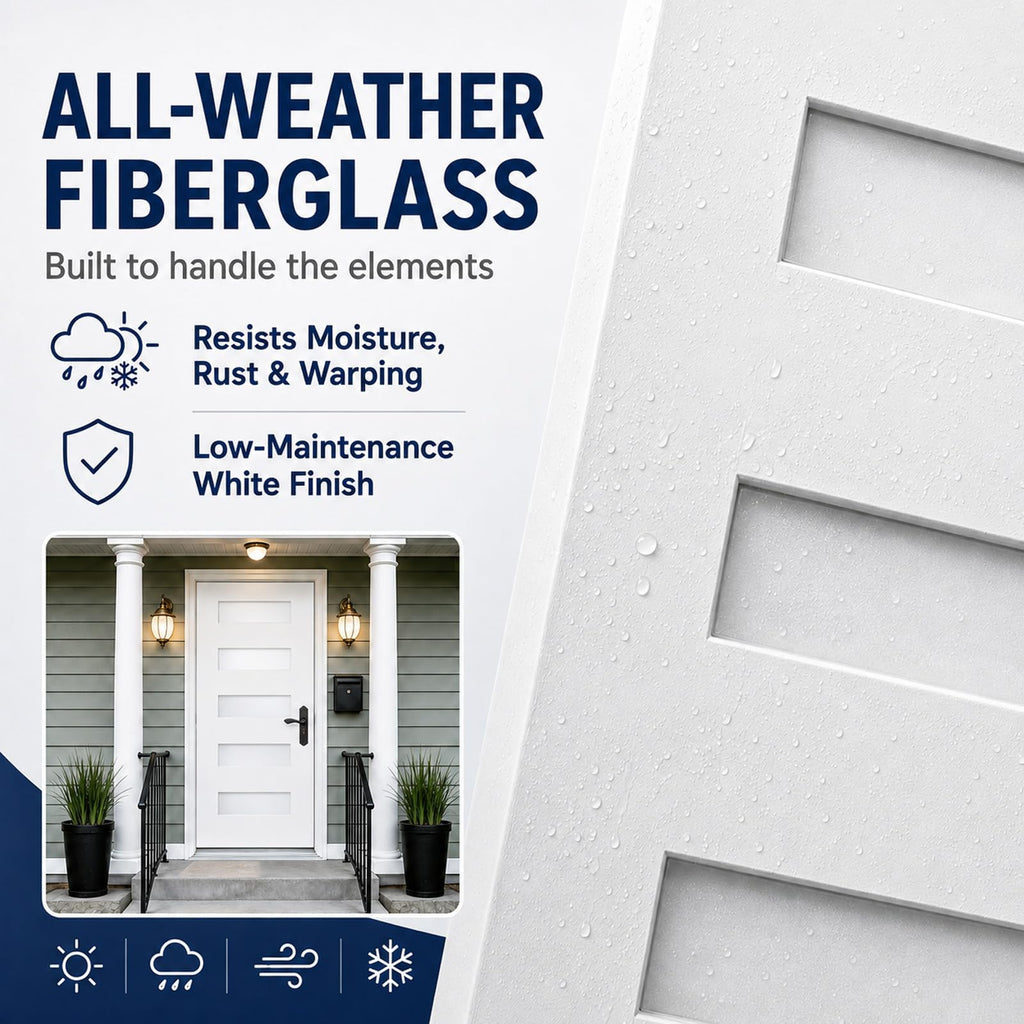36"x80" Fiberglass Entry Door P263