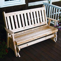 Yellow Pine Glider Bench J1826