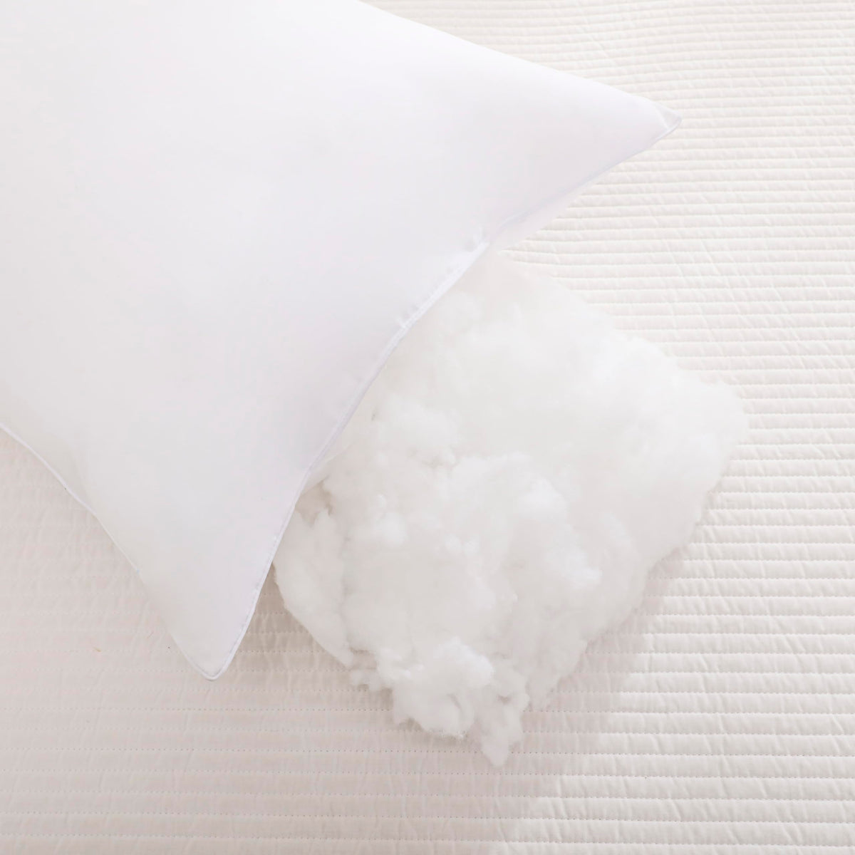 Gold Down Alternative Bed Pillow Set of 2 King Size M225