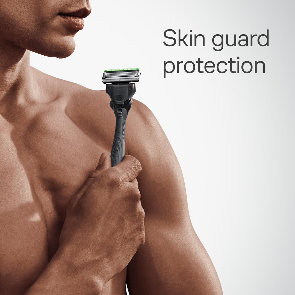 Sensitive 5-Blade Razors with 1 Handle & 3 Refills M401665
