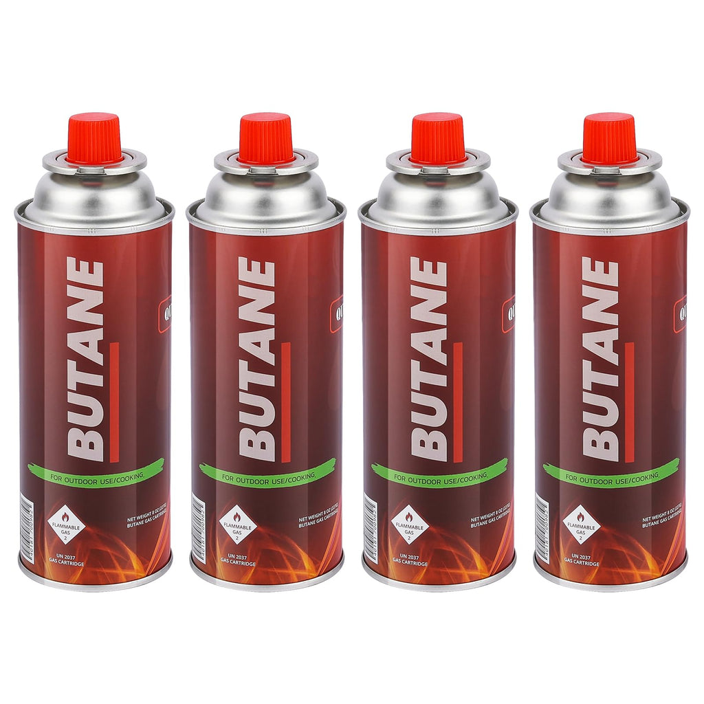8oz Butane Fuel Canisters Pack of 4 X970811