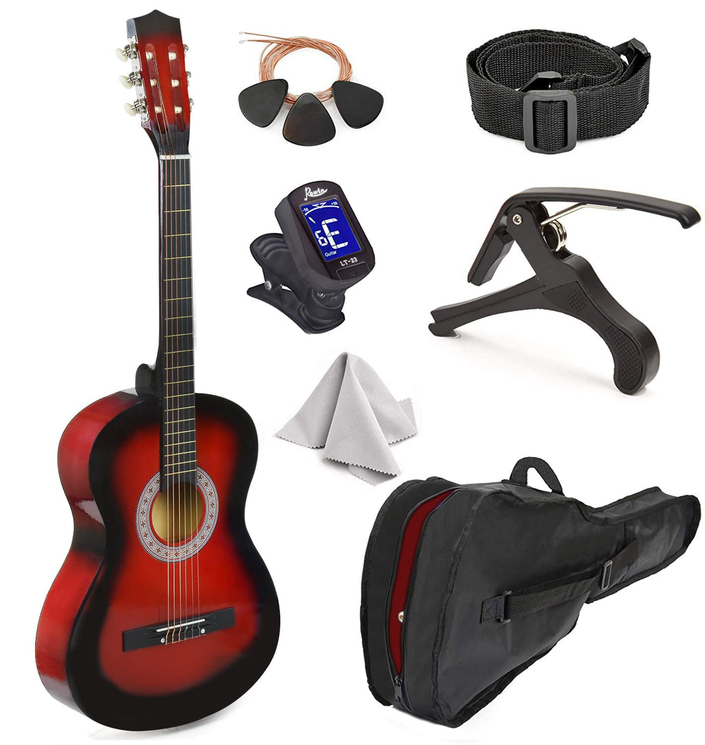 30" Wood Classical Guitar with Case and Accessories L2318