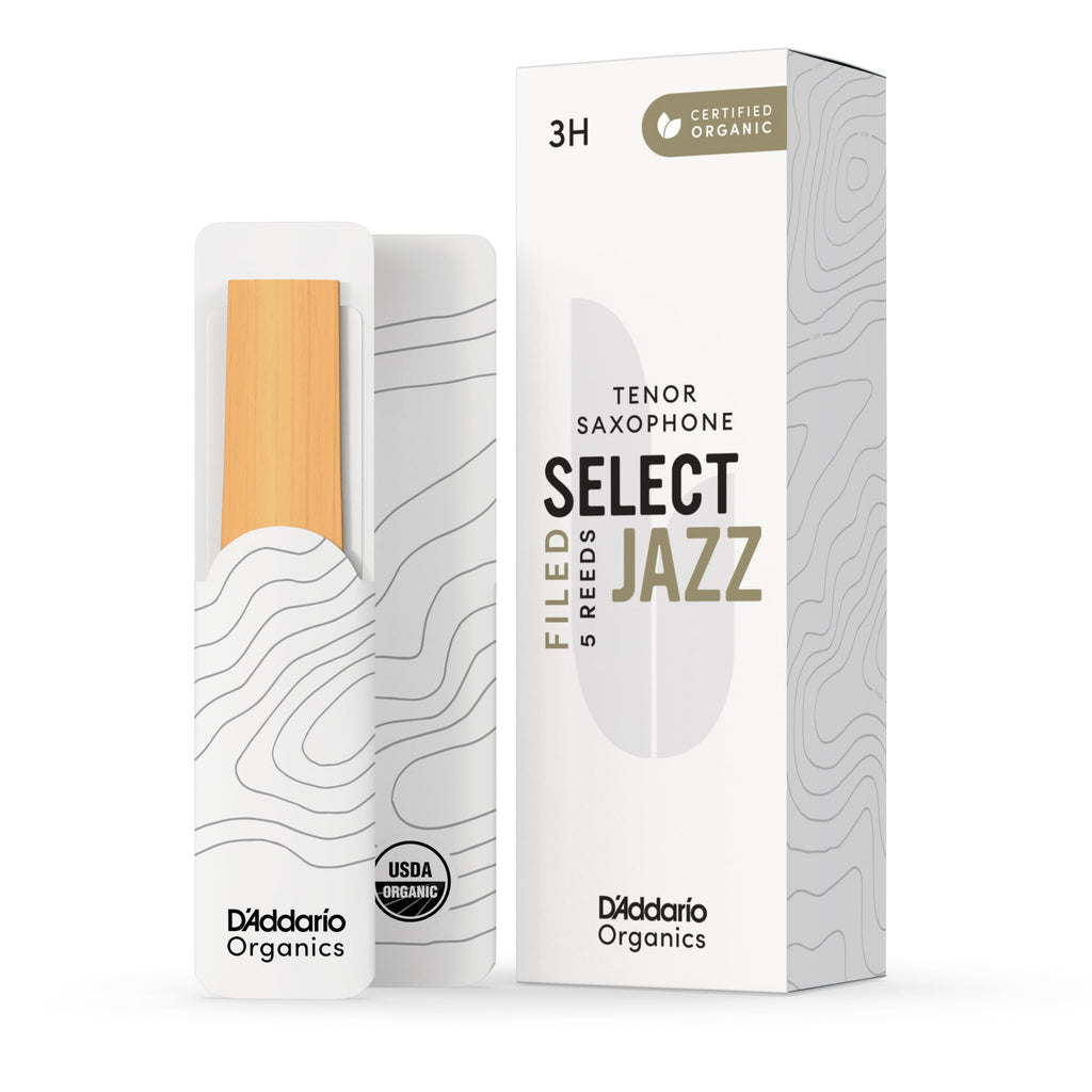 Filed Tenor Sax Reeds 3 Hard, 5-Pack F3184