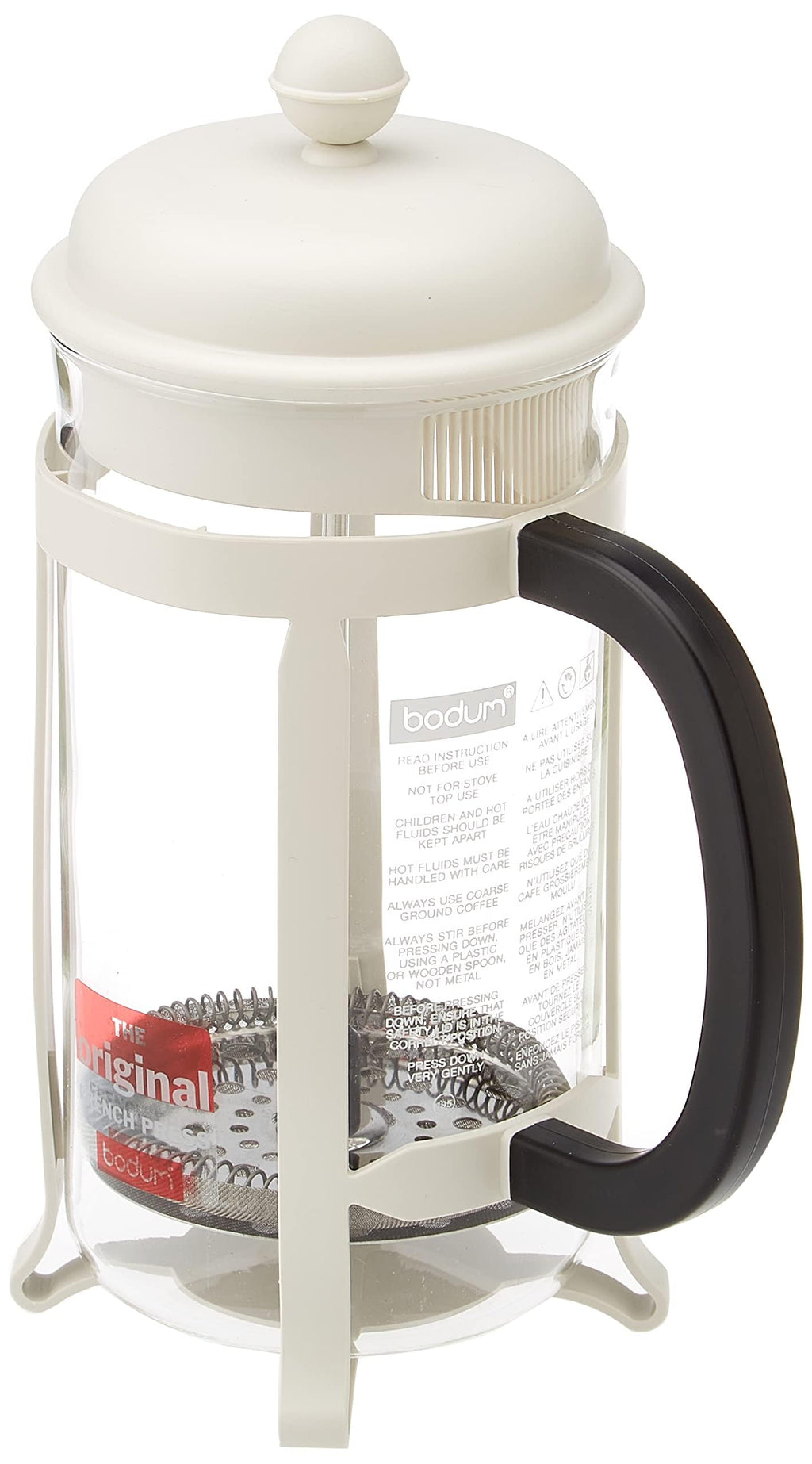 34oz Borosilicate Glass French Press Coffee Maker V611042