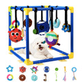 12 Toys Puppy Play Gym with Squeaky Toys O73078