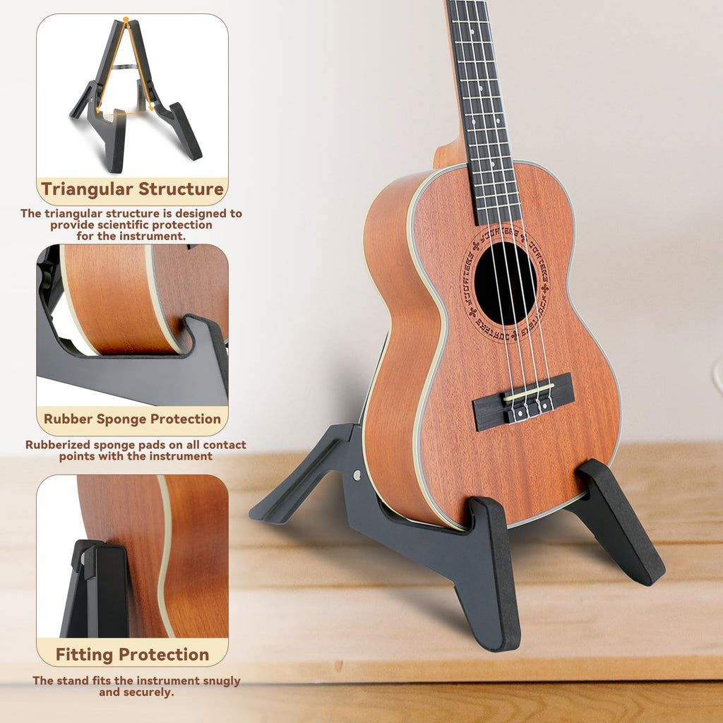 Adjustable Folding Ukulele Stand W1050