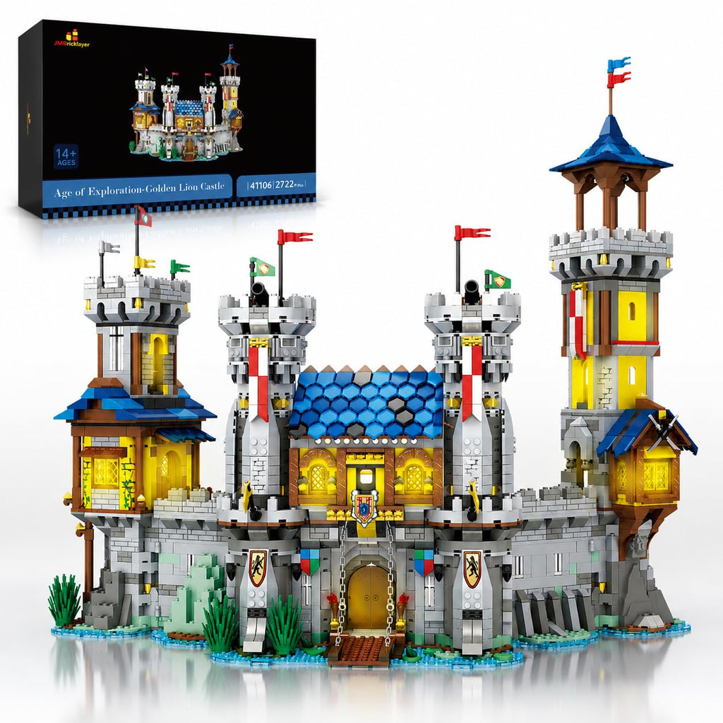 Medieval Castle Building Set with LED Light E1933