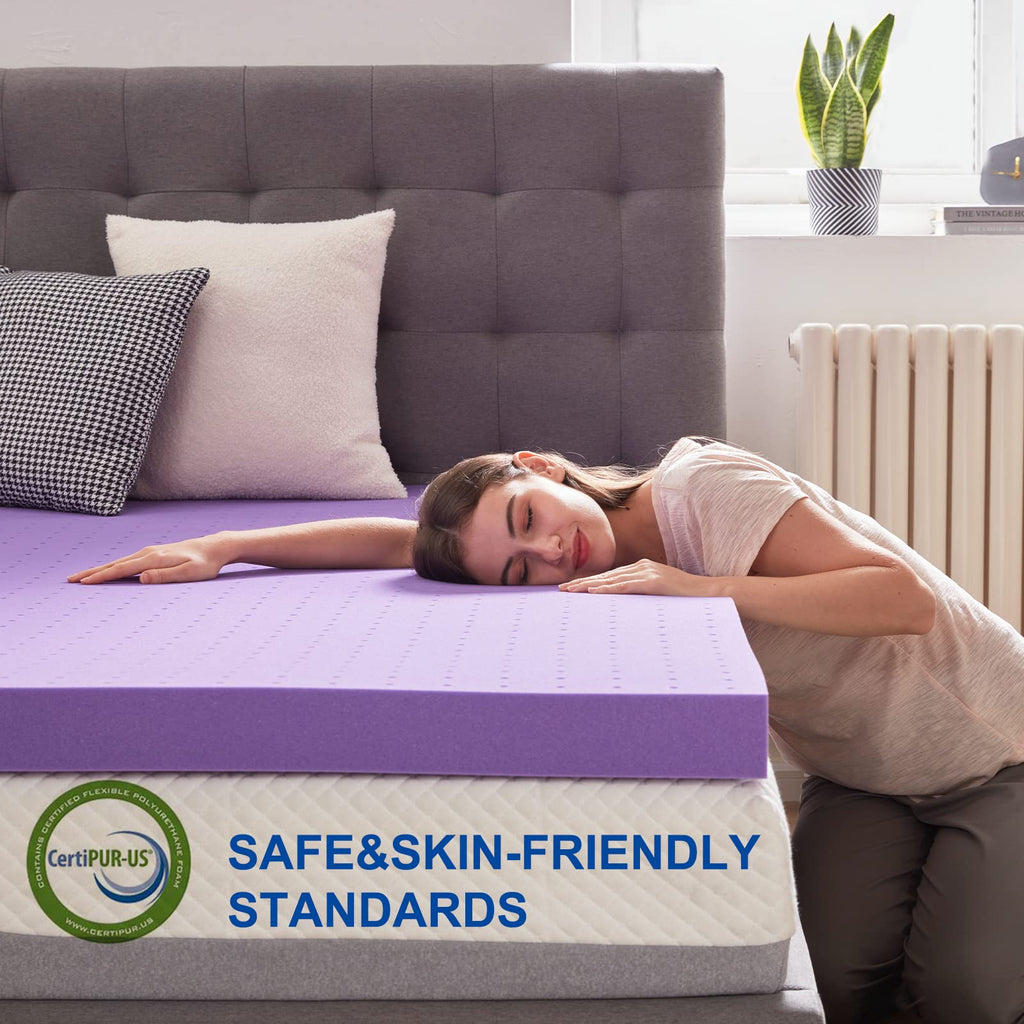 3 Inch Gel Memory Foam Mattress Topper Twin Size C1723