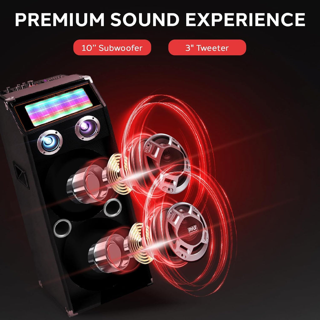 1000W Portable Bluetooth PA Speaker System V7870