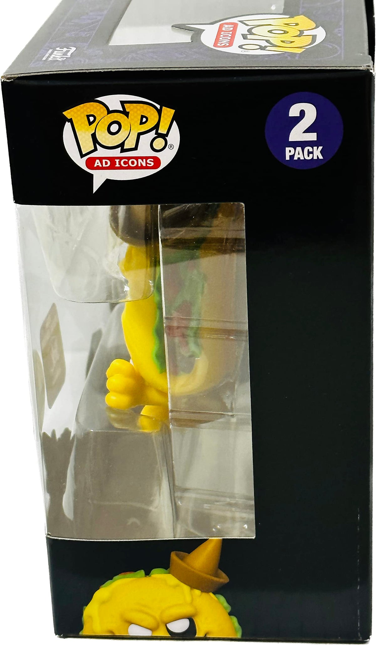 Jack in The Box Skeleton Jack & Monster Taco Vinyl Figure 2 Pack X534160