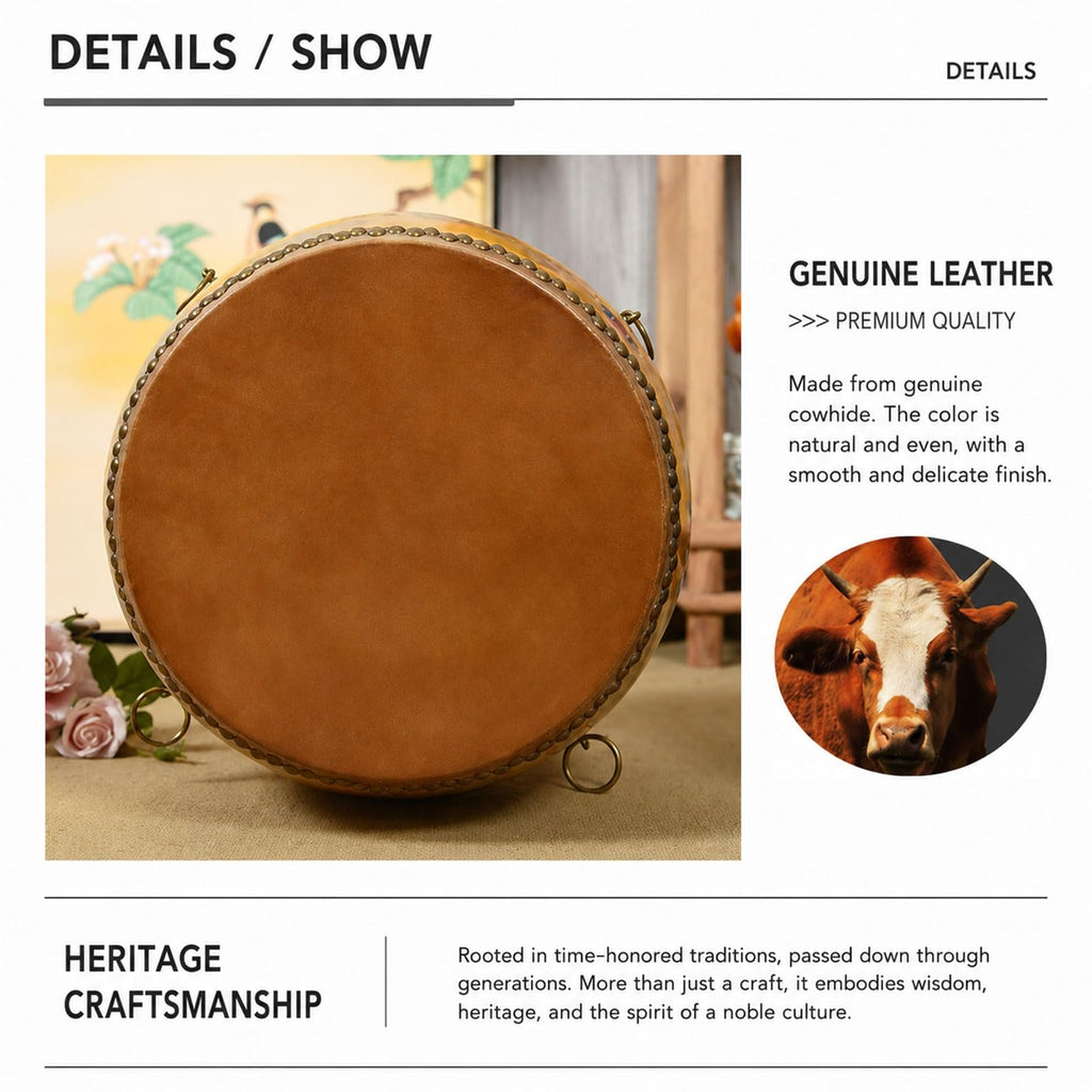Heavy Duty Solid Wood Round Stool M357780