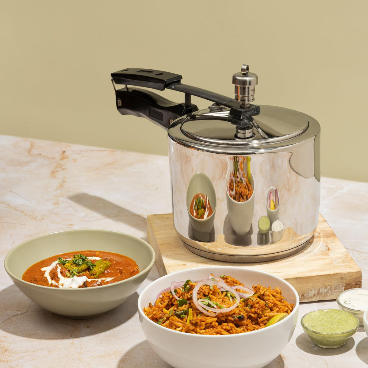 3L Stainless Steel Pressure Cooker N207968