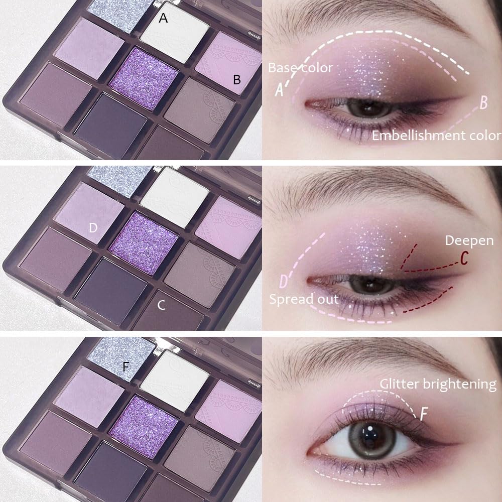 9 Colors Eye Shadow Palettes Makeup O261804