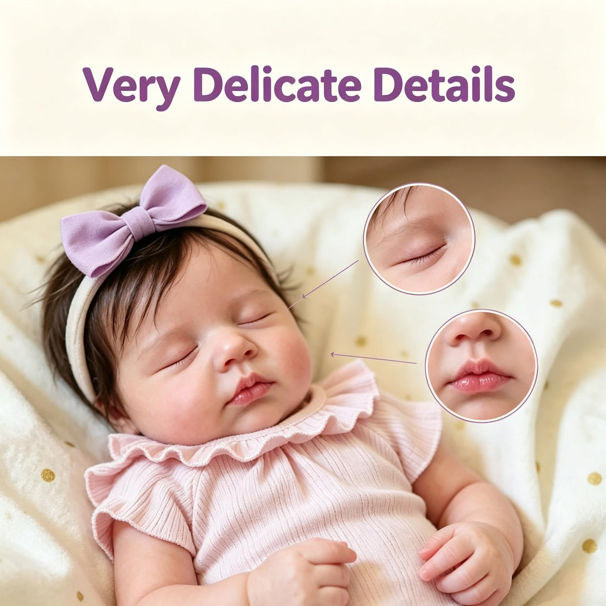 20 Inch Realistic Baby Doll J363