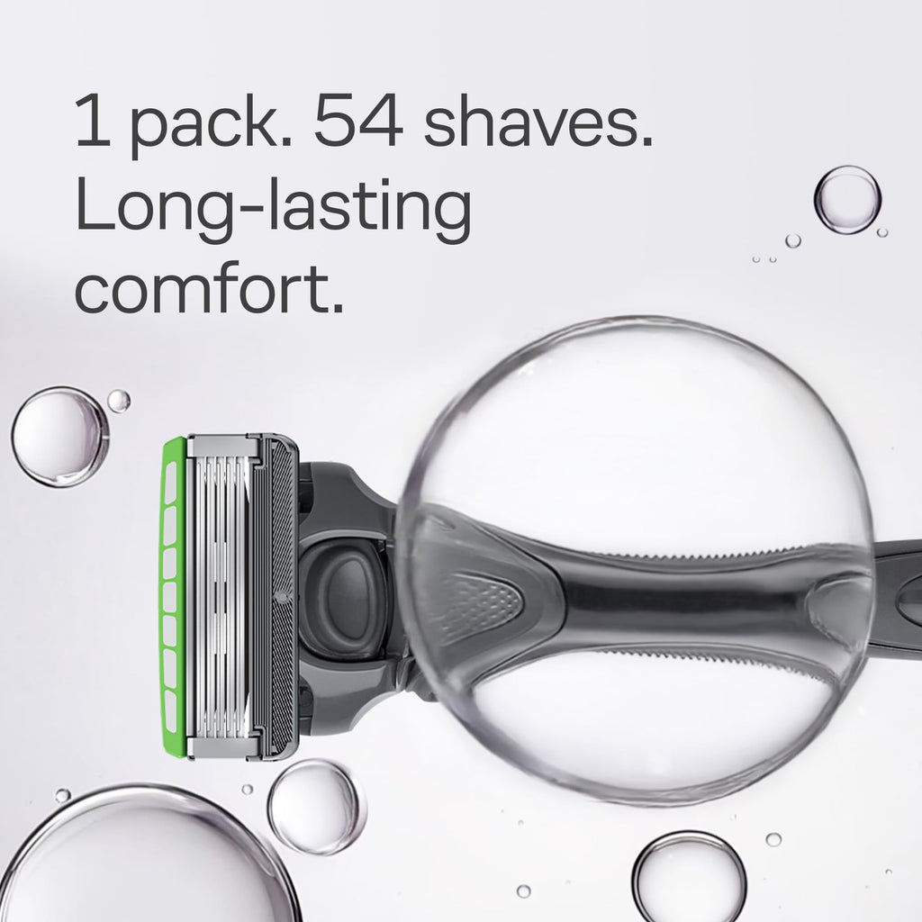Sensitive 5-Blade Razors with 1 Handle & 3 Refills M401665
