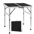 2ft Lightweight Adjustable Folding Camping Table Y984155