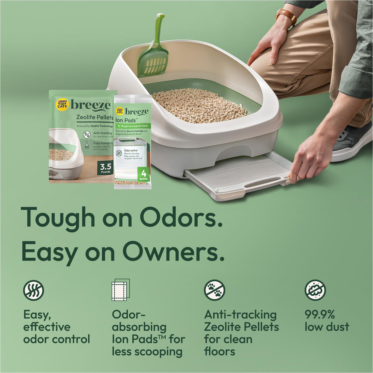 Cat Litter Pad Refills 10 ct F36870