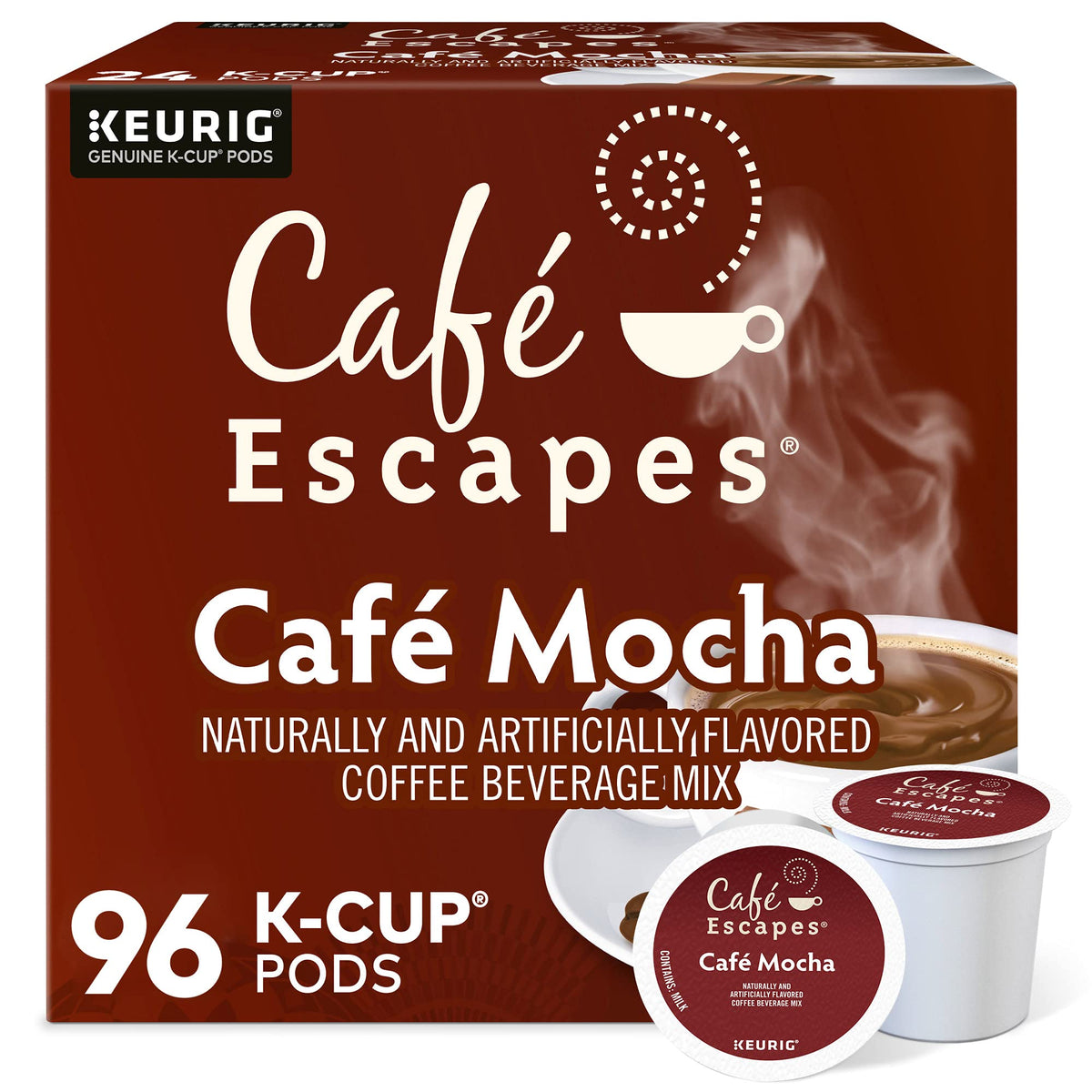 Cafe Mocha K-Cup Pods 96 Count W2879