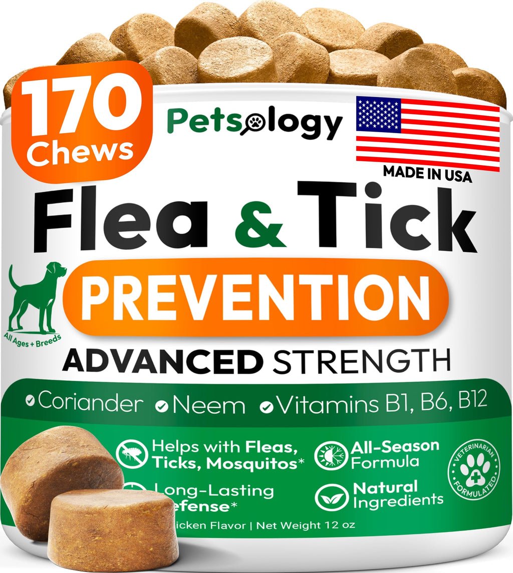 Flea and Tick Prevention for Dogs Soft Chewables P165