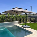 10' x 13' Cantilever Umbrella with Base B6910