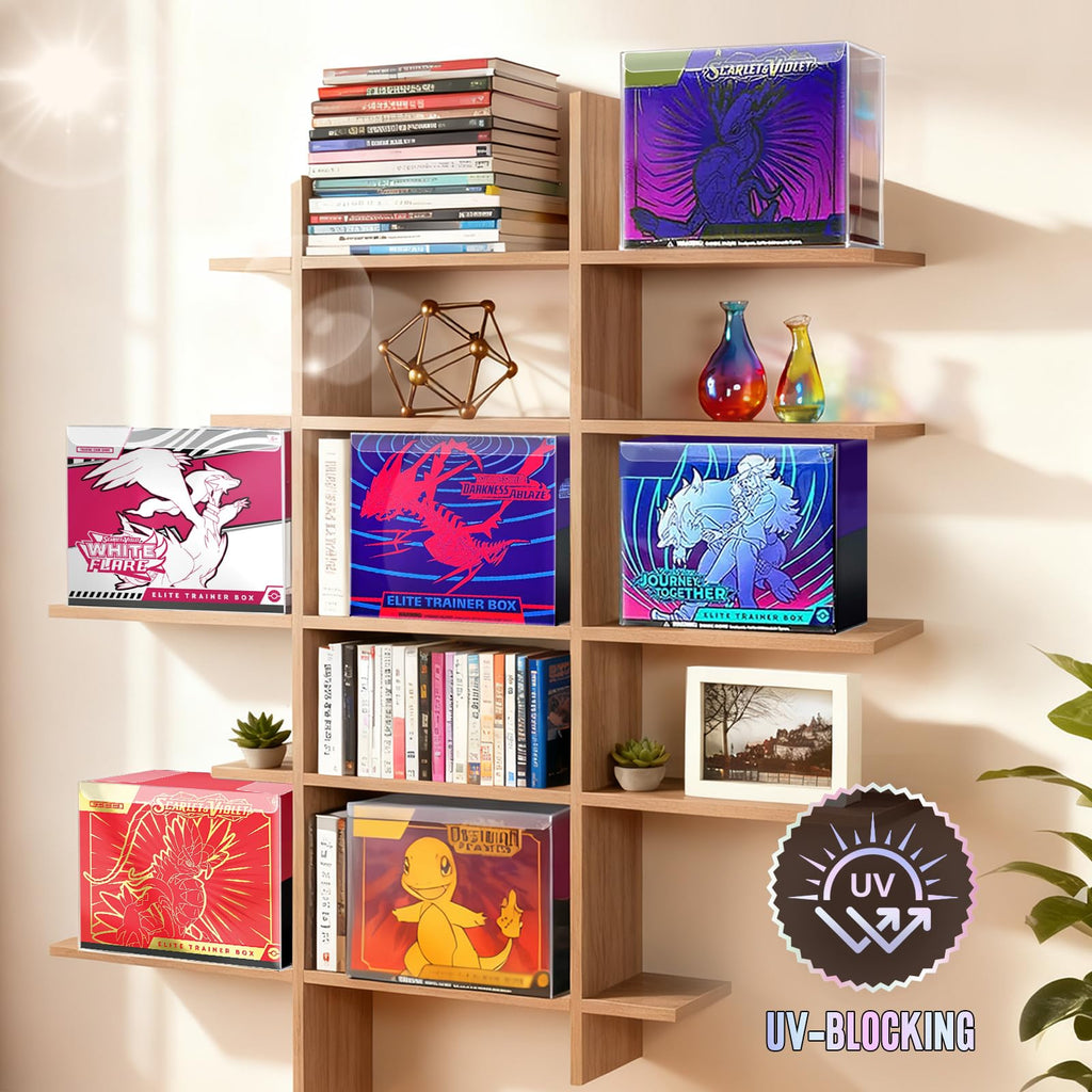 UV-Blocking Plastic Display Case W9015
