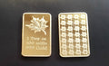 1 Oz Gold Layered Steel Bar A754