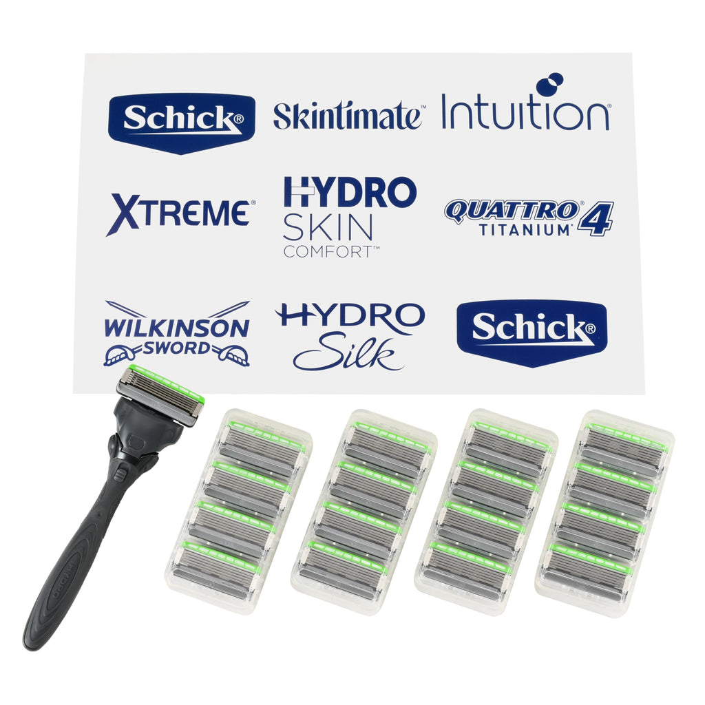 5-Blade Razors with 1 Handle & 17 Refills K4083
