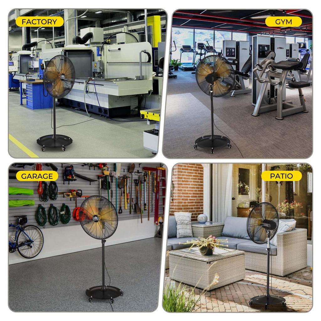 30" Outdoor Pedestal Fan C9510