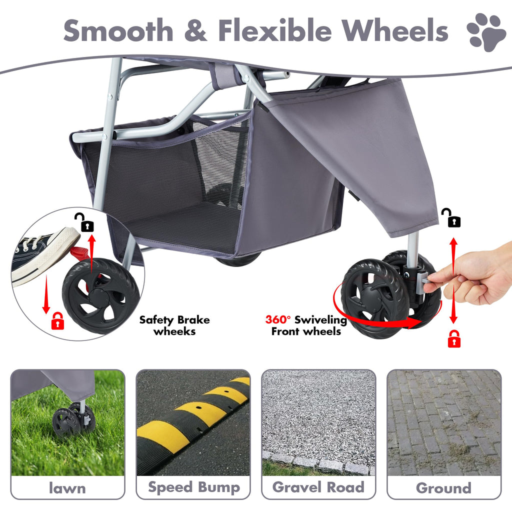 3 Wheels Pet Stroller R220