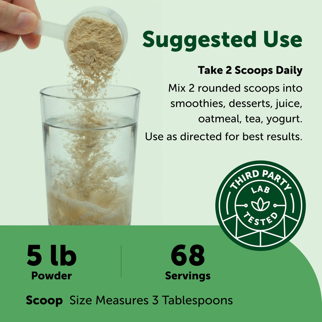 Pea Protein Powder 5lb Vegan L6857