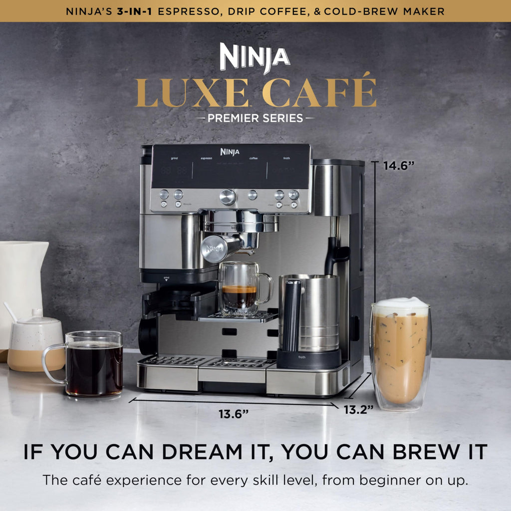 3-in-1 Espresso Drip Coffee & Cold Brew Machine M533329