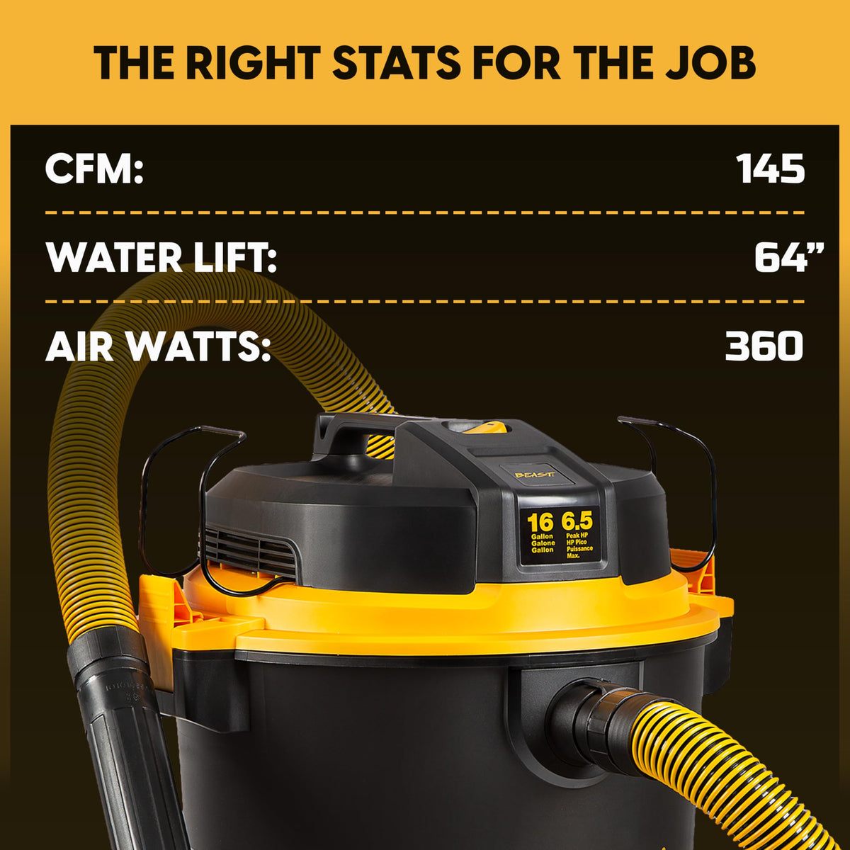 16-Gal Wet/Dry Vac B596640