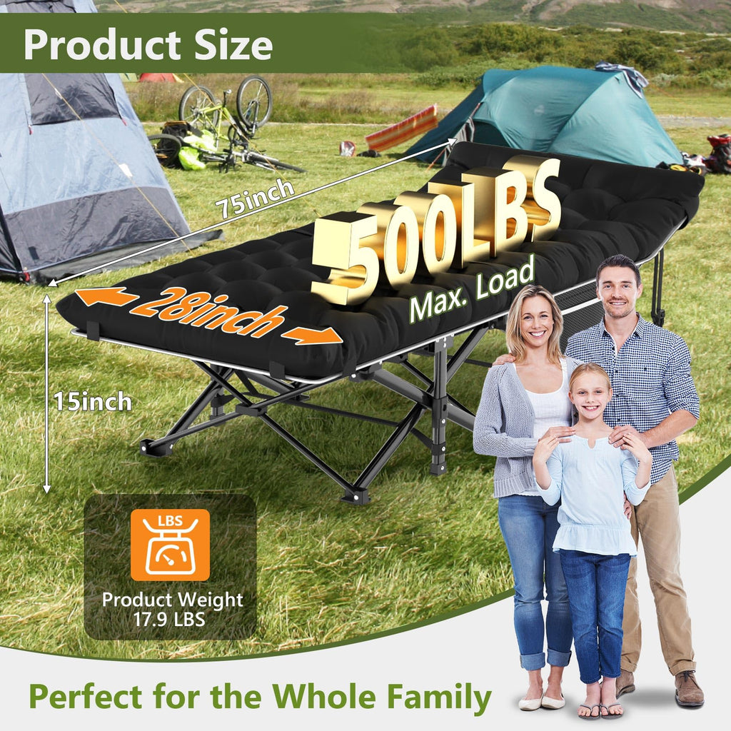 Camping Cot with Carry Bag Z39671