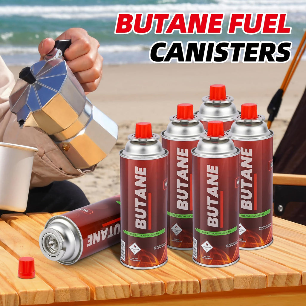 8oz Butane Fuel Canisters Pack of 4 X970811