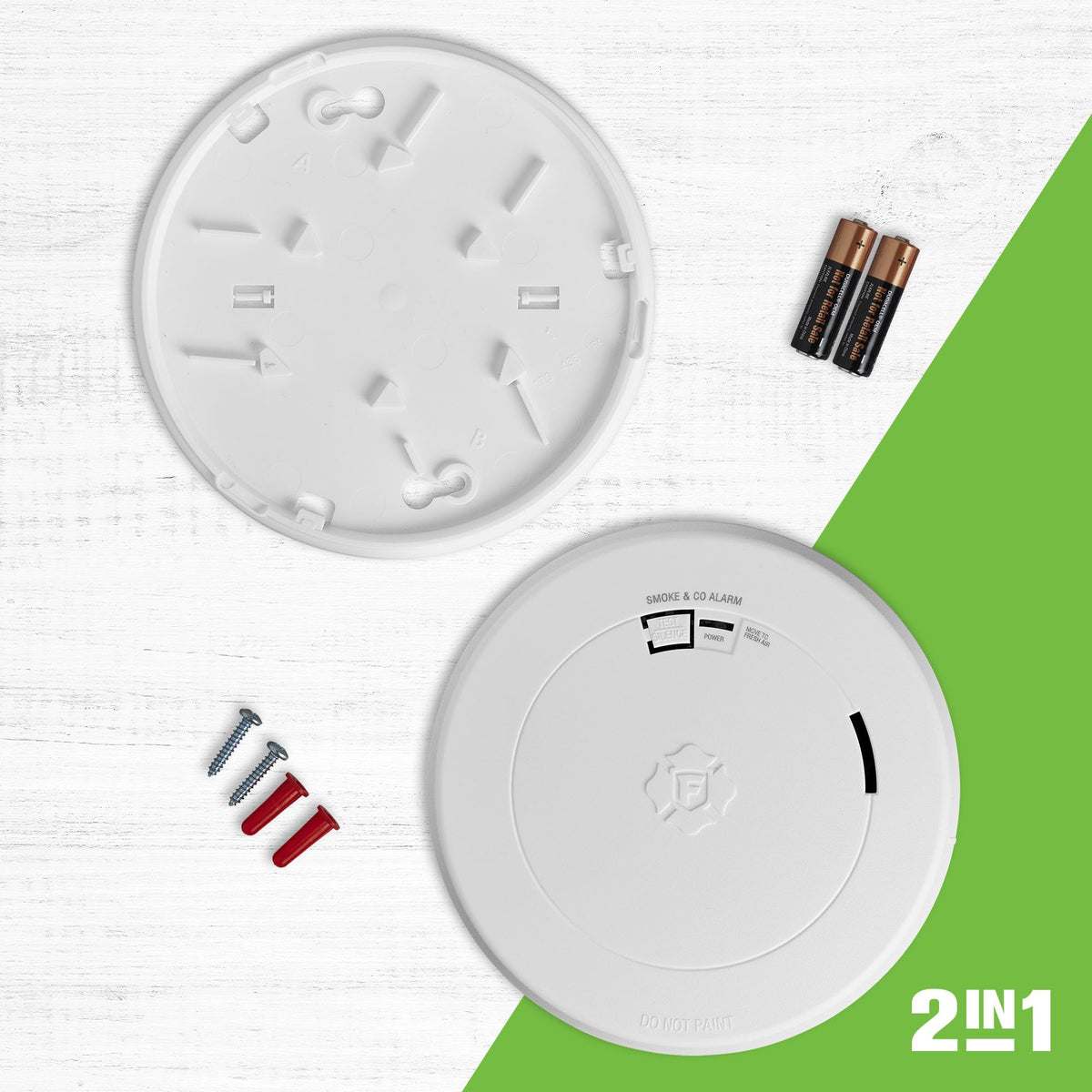 Battery Combination Smoke & Carbon Monoxide Alarm A965